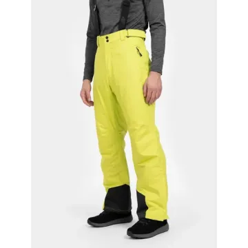 Heat Sealed Waterproof Yellow Pants for Winter Sport