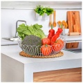 Stainless Steel Wire Mesh Fruit Vegetable Basket