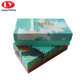 custom colorful paper gift box scarf box packaging