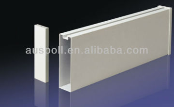 Aluminium baffle ceiling system