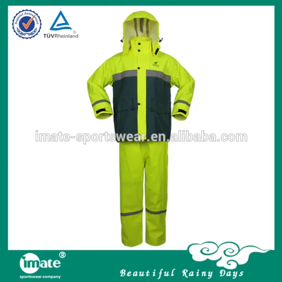 New design high quality industrial rainsuit