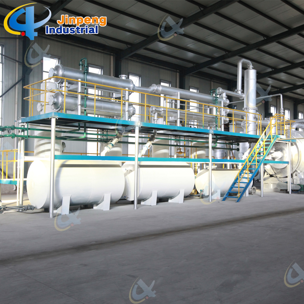 waste plastic oil extraction machine