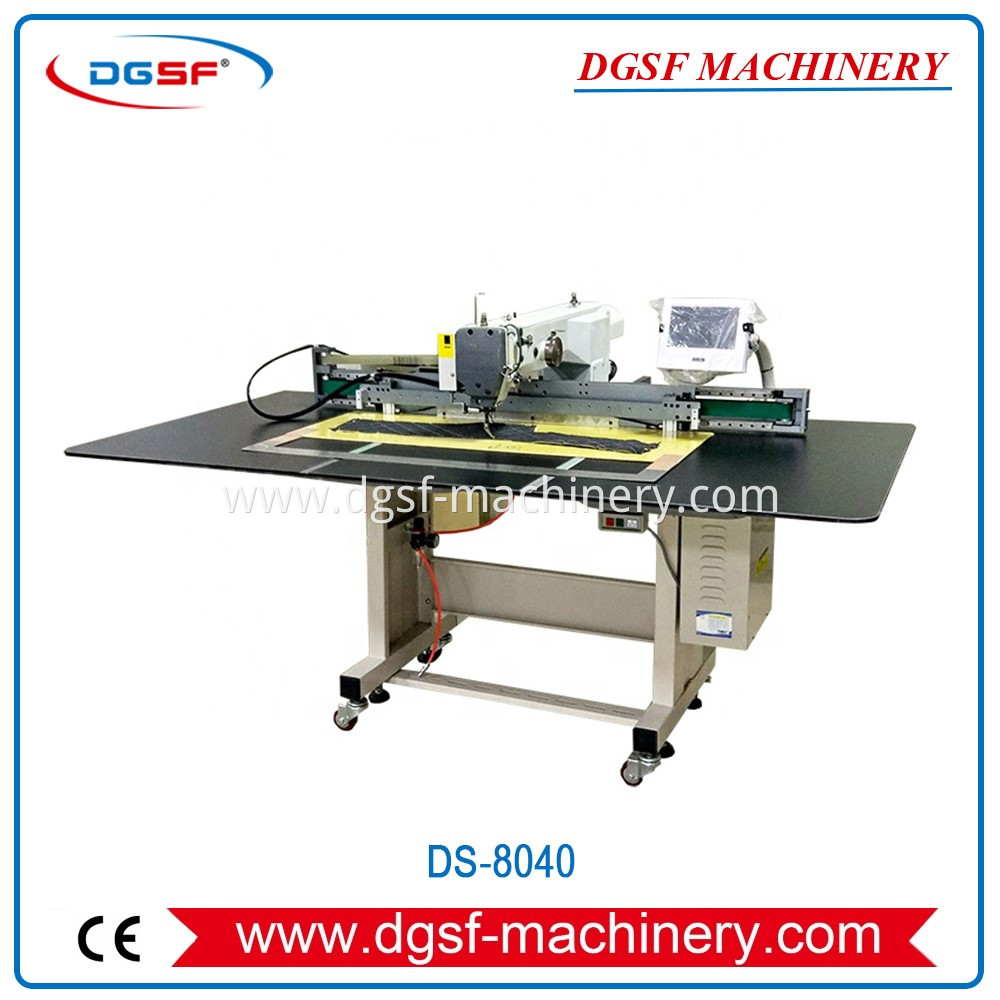 Automatic Programmable Pattern Sewing Machine For Garment DS-8040 China ...