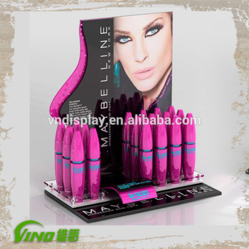 Eyelash Grower Cosmetic Display Stand, Acrylic Essential Oil Display Stand