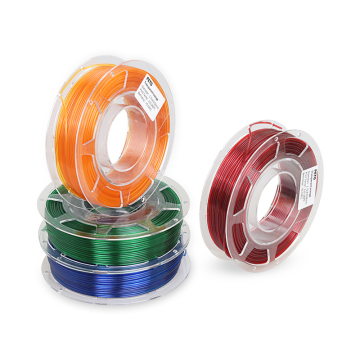 Wholesale 1.75mm PLA Silk Tricolor 200G เส้นใยสำหรับเครื่องพิมพ์ 3 มิติ