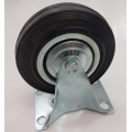 3-8 "Gummi-Rad drehbar starrer industrieller Rollen