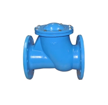 High-Temperature Double Ball Backflow Preventer Check Valve: Manual Hydraulic Pneumatic Power Solutions for Water, Gas, and Oil Applications