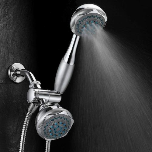 Bathroom high pressure shower head set