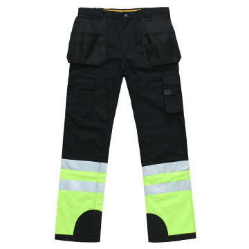 High Visibility Trousers Reflective Safety Pants