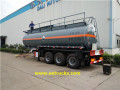 Tri-axle 7000 Gallon Sulfuric Acid Transport Trailers