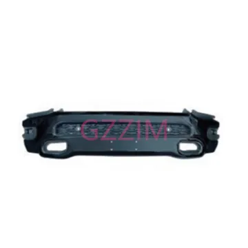 Ram 1500 2019 Black With Hole Front Bumper
