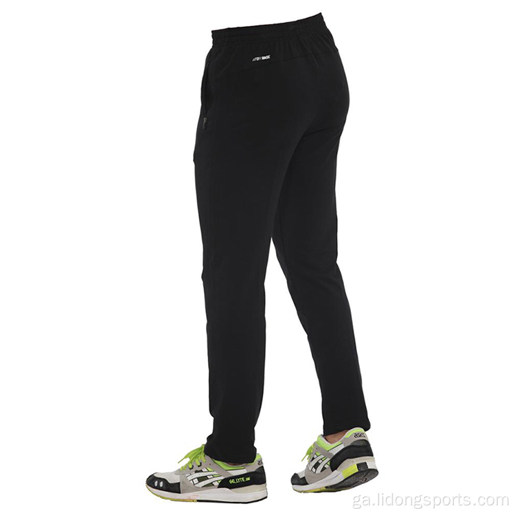 Bríste bána mór mórdhíola fir ag jogging pants oiliúna