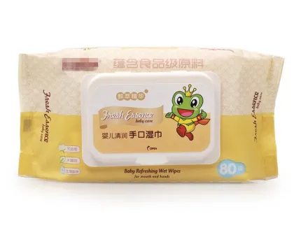 Baby Refrshing Wet Wipes with Normal Saline