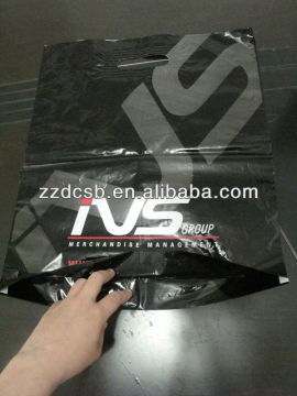 LDPE Bottom Gusset Bag With Patch Handle For Shopping