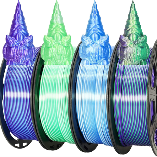 Silk Dual-Color PLA Filament 1.75mm