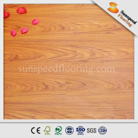 Brasil cherry Middle embossed HDF wood Laminate flooring Class 23, Class31