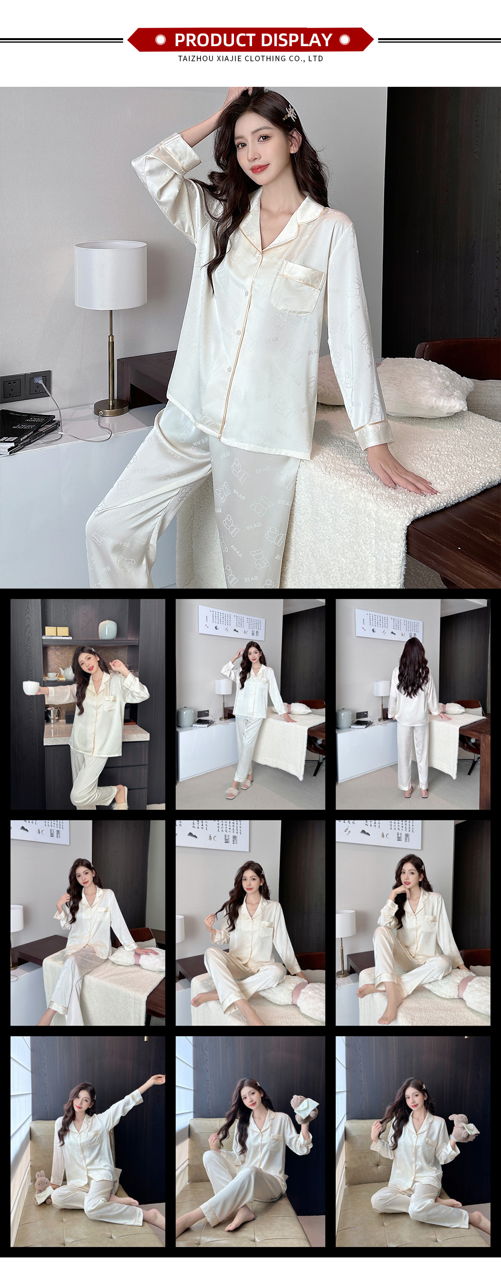 Long-sleeve Pajama Set2-29-X