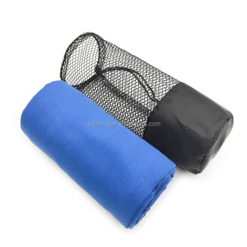 2019 Hot Sale Ultra Absorbent Microfiber Towel with Mesh Bag