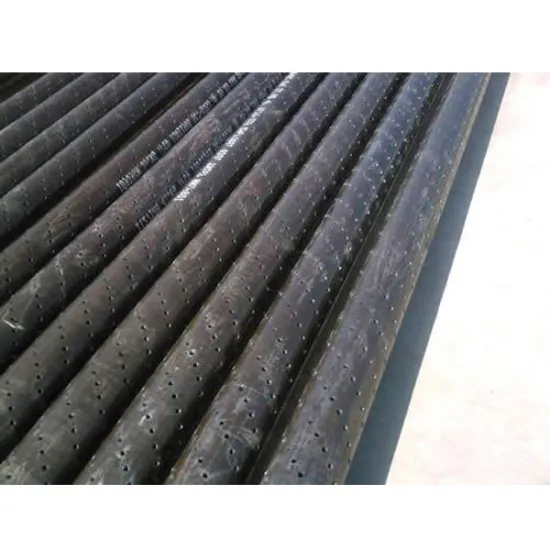 42crmo 42crmo4 Carbon Pile Specification Slotted Steel Pipe