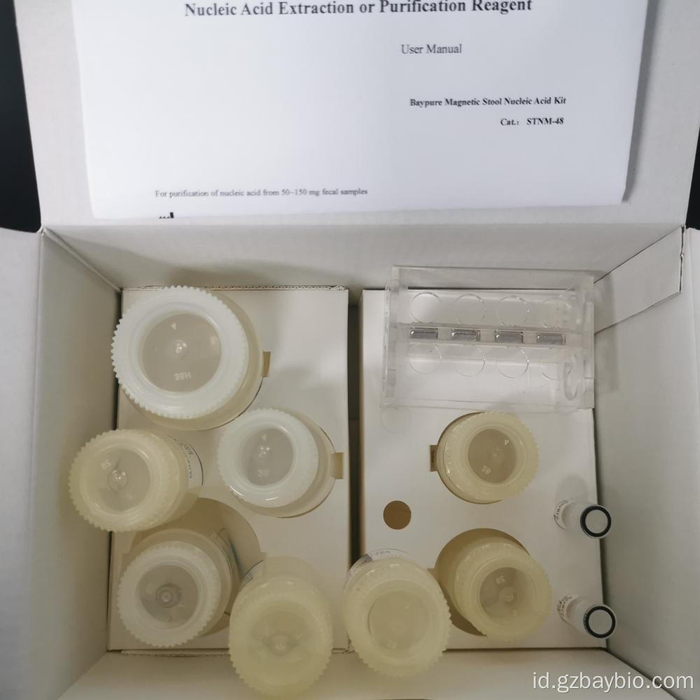 Kit Ekstraksi DNA Feces DNA Hasil Berhasil Tinggi