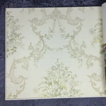 flocking wallpaper bedroom japanese wallpaper