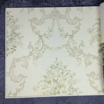 flocking wallpaper bedroom japanese wallpaper