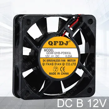 High Quality Low Noise 60MM small squirrel cage fans