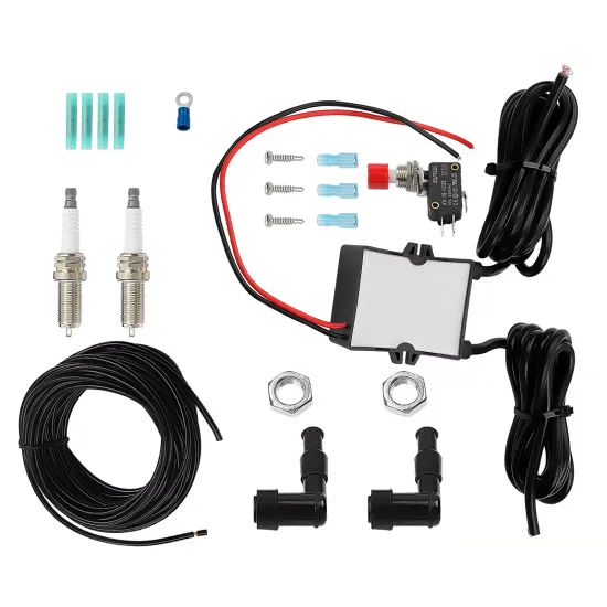 ExhaustKit Fire DIY Flame Thrower Kit with Ignition Transformer for Cars and Motorcycles