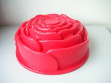 Rose shape cake mould