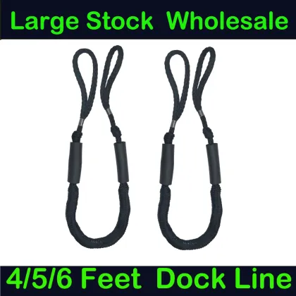 Boats Docking Boat Bungee Dock Lines Dock Rope Ties