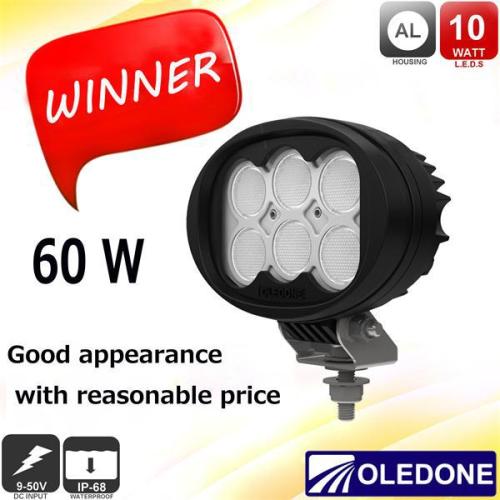 Hot sale 60W led work lamp / led working light / led work light