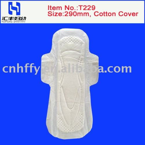 Nighttime 290mm Sanitary Napkin with Cotton Cover