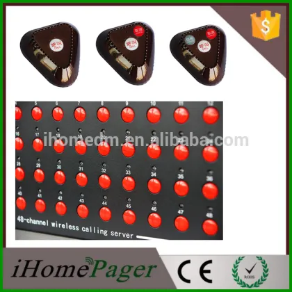 48 channel display wireless calling service steward service for car owner