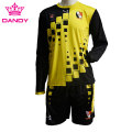 Oanpaste Lange Sleeve Soccer Jersey