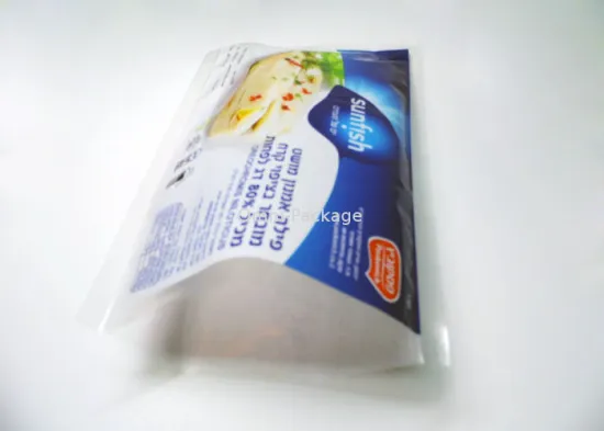 Low Temperture Resistant Frozen Food Bag, Laminated Plastic Sea Food Packaging Bags, Composite Frozen Bag