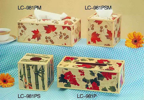 Custom Bamboo Tissue/Napkin Box for Home Decoration