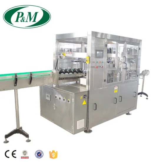 High Precision Inline Automatic Hot Melt Glue Labeling Machine
