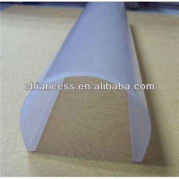 polycarbonate pc t-tube sun sheet as daylight lighting for lamp cover