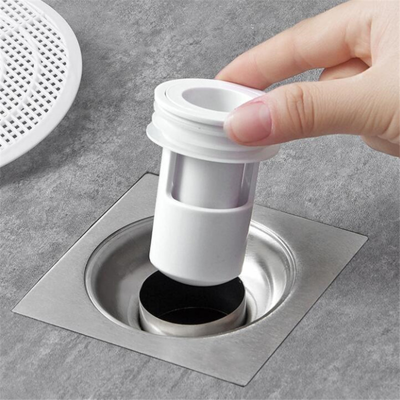 Bathroom Sewer Floor Drain Core Cover Domestic Deodorant Stopper Sink Waste Drain Strainer Anti-odor Kitchen Backflow Filter