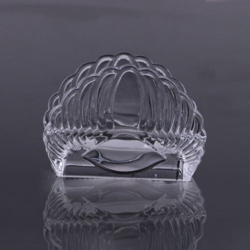 Hand Made WinG Shape Crystal Glass Napkin Holder