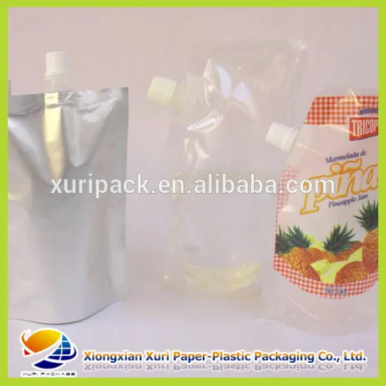 food grade aluminium foil / food spout pouch/ Chinese supplier plastic packaging bag