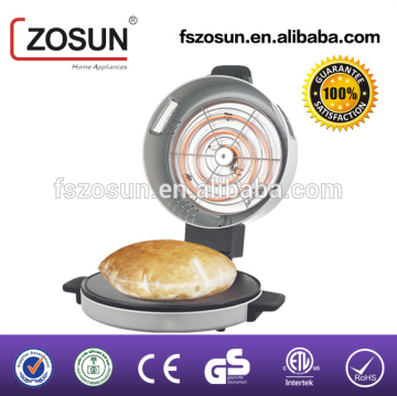 Automatic 1800W NEW pizza pita saj gussan crepe bread maker ZS-302D with cheap price