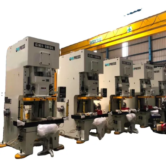 Power Press Machine: Mechanical Solutions for Metal Sheet Stamping and Punching of Mechanical Parts