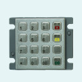 Industrial ATM Kiosk Metal Keyboard with encryption pin pad