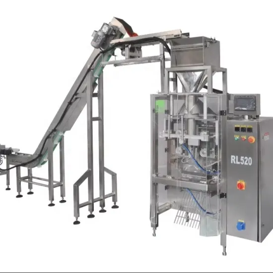 RL520 Vertical Zipper Bag for Soft Candy Packing and Filling Machine