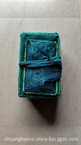 Affordable Mud Culture Farming Supplies: Collapsible Fishing Traps and Crab Traps with Steel Wire Frames