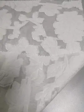 hair cut nice jacquard fabric for lady's dress