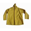 Áo khoác màu vàng Pvc Polyester