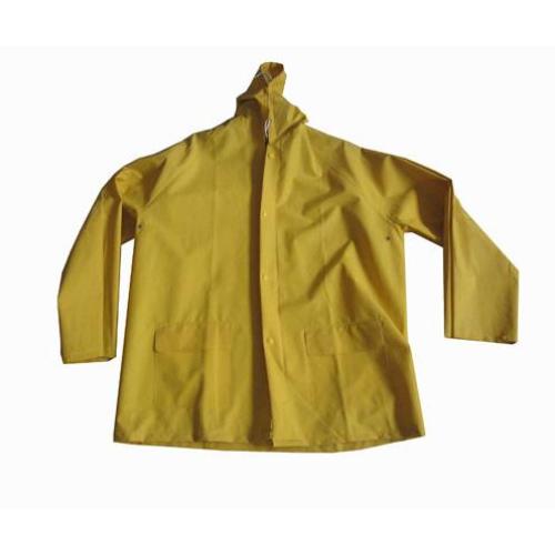 Gabardina poliéster Pvc amarillo