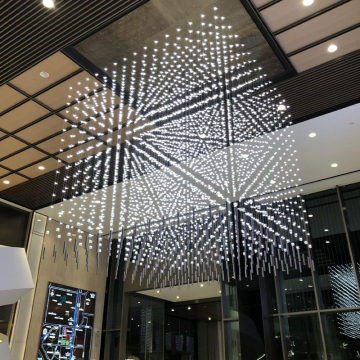 Customized Modern Luxury Green Glass Chandelier